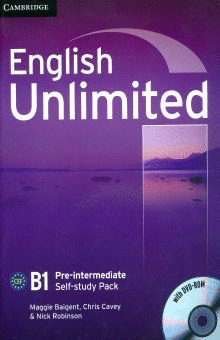 ENGLISH UNLIMITED B1 PRE-INTERMEDIATE WORKBOOK  WITH CD
