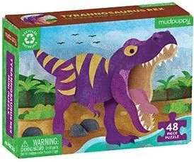 ROMPECABEZAS DE TIRANOSAURIO REX (48 PIEZAS)