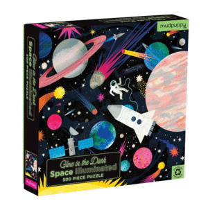 ROMPECABEZAS SPACE ILLUMINATED GLOW IN THE DARK (500 PIEZAS)