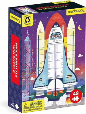 MINI ROMPECABEZAS SPACE SHUTTLE (48 PIEZAS)