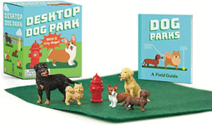 DESKTOP DOG PARK (WITH 5 TINY DOGS)