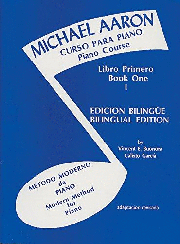 MICHAEL AARON CURSO PARA PIANO PRIMERO EDICION BILINGUE