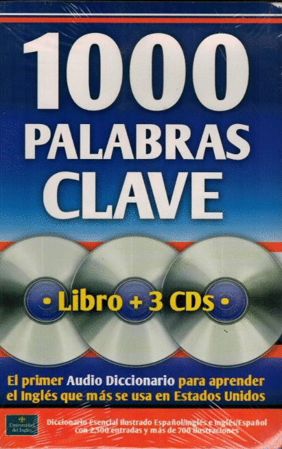 1000 PALABRAS CLAVE (LIBRO Y 3 CDS)