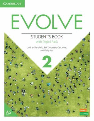 EVOLVE 2 STUDENTS BOOK WITH DIGITAL PACK