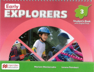 EARLY EXPLORERS 3 STUDENTS  SB WITH DIGITAL PACK
