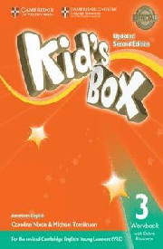 KIDS BOX 3 WORKBOOK AMERICAN ENGLISH ONLINE RESOURCES EXAM