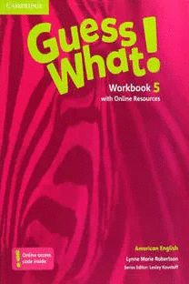 GUESS WHAT 5 WORKBOOK WITH ONLINE RESOURCES