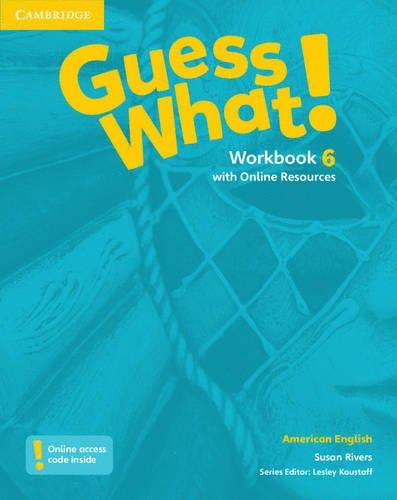 GUESS WHAT 6 WORKBOOK WITH ONLINE RESOURCES ONLINE ACCESS CODE INSIDE