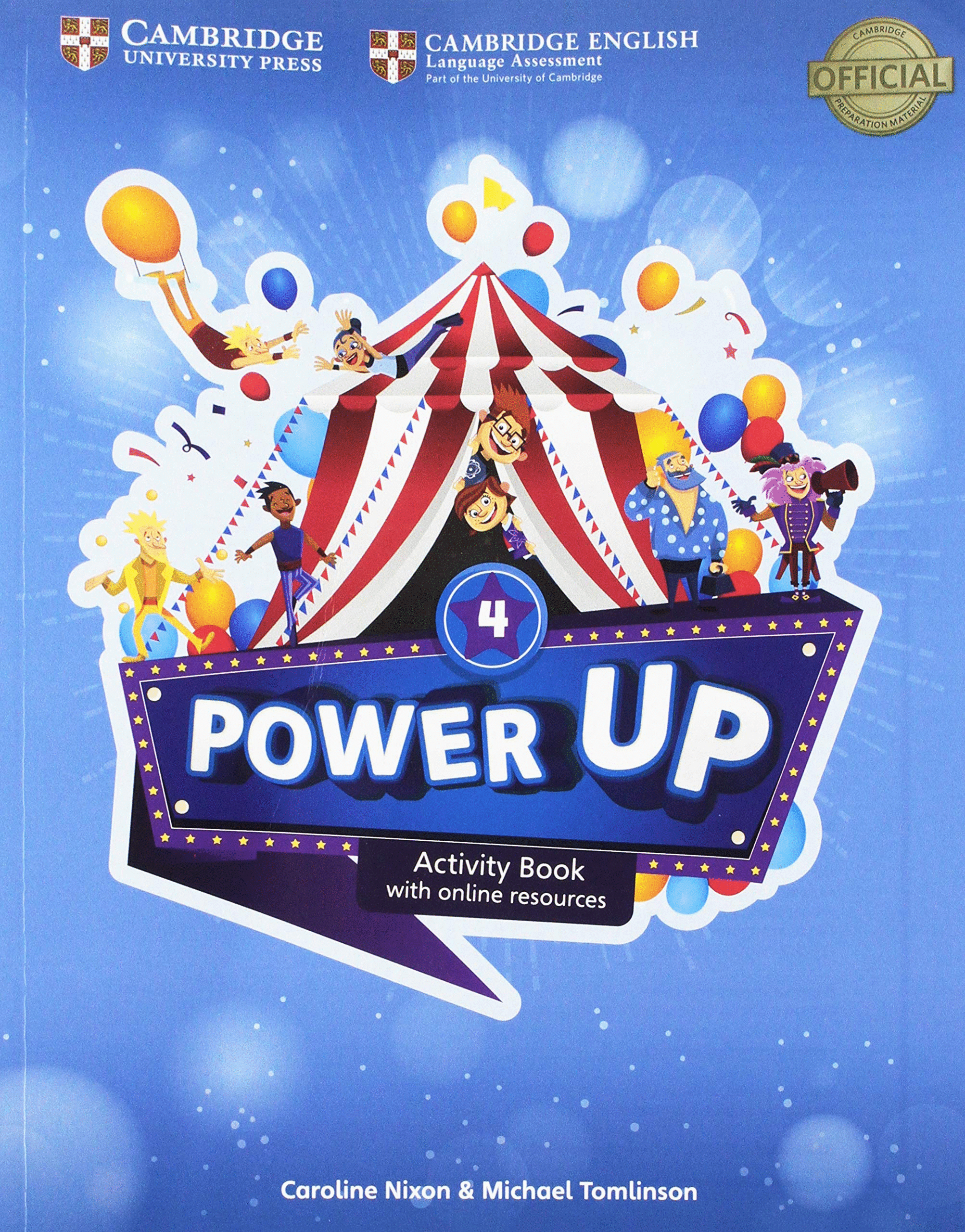 POWER UP 4 ACTIVITY BOOK WITH ONLINE RESOURCES AND HOME BOOKLET