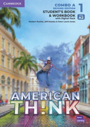 AMERICAN THINK 1A STUDENTS BOOK AND WORKBOOK WITH DIGITAL PACK COMBO
