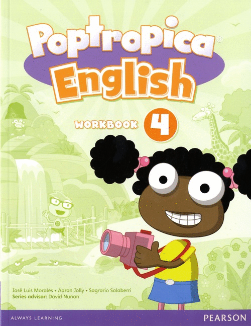 POPTROPICA ENGLISH 4 WORKBOOK (WITH AUDIO CD)