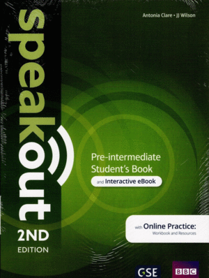 SPEAKOUT PRE INTERMEDIATE STUDENTS BOOK AND INTERACTIVE EBOOK  MYENGLISHLAB & DIGITAL RESOURCES ACCESS CODE