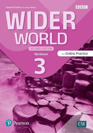 WIDER WORLD 3 WORKBOOK WITH ONLINE PRACTICE