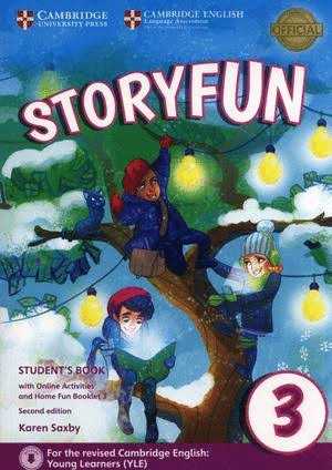 STORYFUN 3 STUDENT'S BOOK WITH ONLINE ACTIVITIES AND HOME FUN BOOKLET