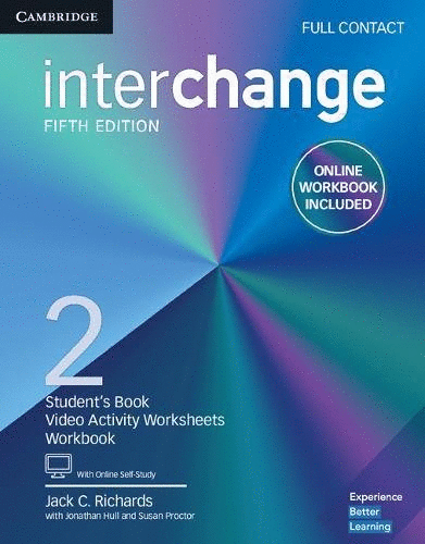 INTERCHANGE FULL CONTACT 2 STUDENTS BOOK WITH ONLINE SELF-STUDY AND ONLINE WORKBOOK