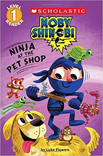 NINJA AT THE PET SHOP