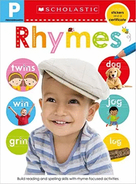 PRE K SKILLS WORKBOOK RHYMES