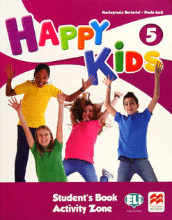HAPPY KIDS 5 STUDENTS BOOK ACTIVITY ZONE + CD
