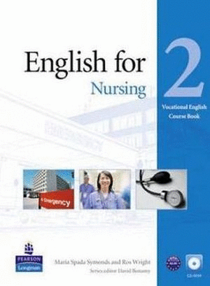 ENGLISH FOR NURSING 2 COURSE BOOK W/CD-ROM