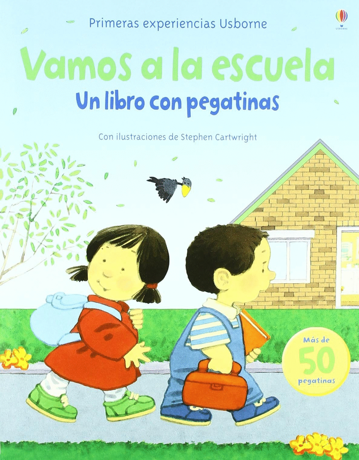 VAMOS A LA ESCUELA LIBRO CON PEGATINAS