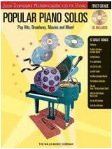 POPULAR PIANO SOLOS / MODERN COURSE FOR THE PIANO 1 / INCLUYE ACCESO AL AUDIO