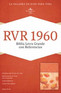 BIBLIA REINA VALERA 1960 LETRA GRANDE CON REFERENCIAS (IMITACION PIEL)