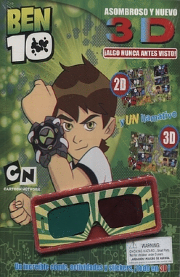 BEN 10 ASOMBROSO Y NUEVO 3D (TERCERA DIMENSION)