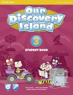 OUR DISCOVERY ISLAND 3 STUDENT BOOK  W/CD-ROM