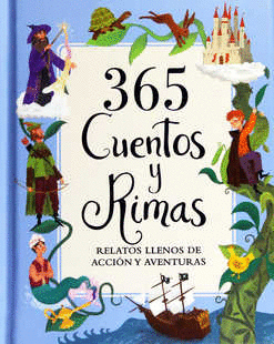 365 CUENTOS Y RIMAS AZUL (PASTA DURA)