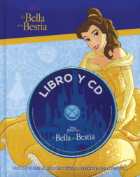 BELLA Y LA BESTIA DISNEY LIBRO Y CD