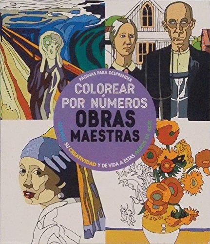 COLOREAR POR NUMEROS OBRAS MAESTRAS