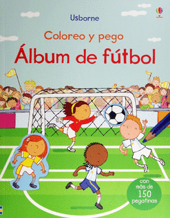 ALBUM DE FUTBOL CON PEGATINAS