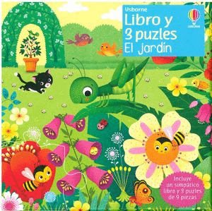 JARDIN LIBRO Y 3 PUZLES EL