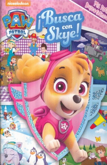 PAW PATROL BUSCA CON SKYE (PASTA DURA)