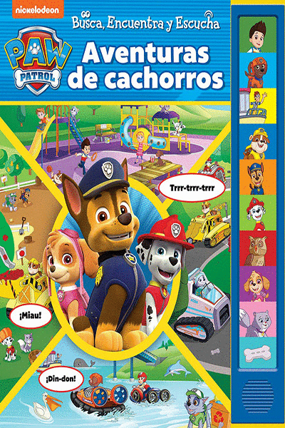 PAW PATROL AVENTURAS DE CACHORROS (LIBRO CON SONIDO)