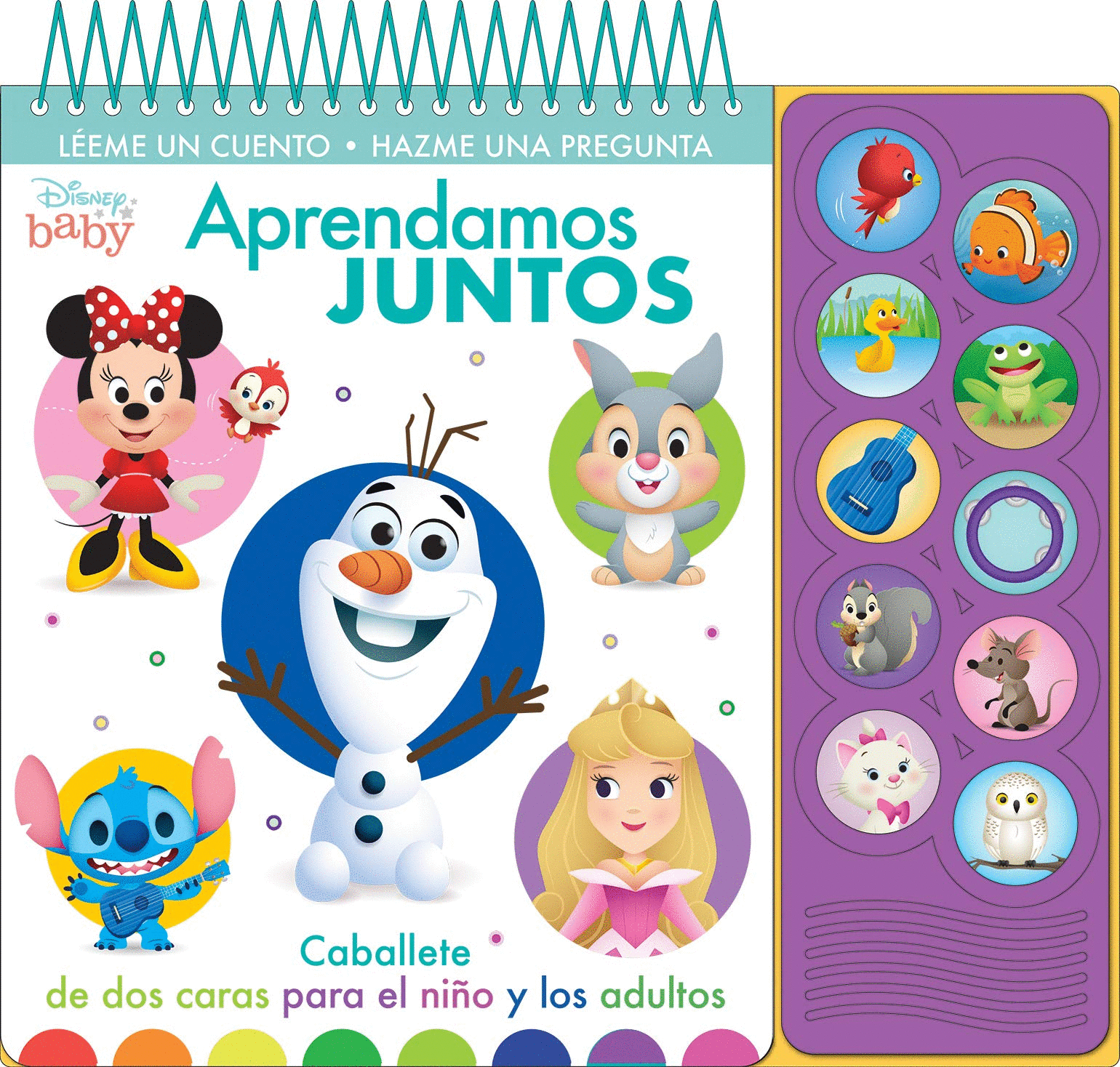 DISNEY BABY LIBRO SONORO DISNEY BABY APRENDAMOS JUNTOS