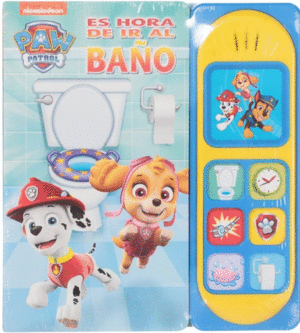 PAW PATROL ES HORA DE IR AL BAO (PASTA DURA)