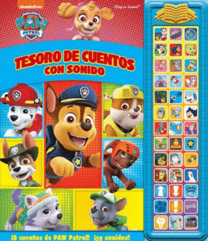 PAW PATROL TESORO DE CUENTOS CON SONIDOS (PASTA DURA)