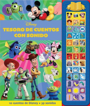 DISNEY PIXAR TESORO DE CUENTOS CON SONIDO (PASTA DURA)