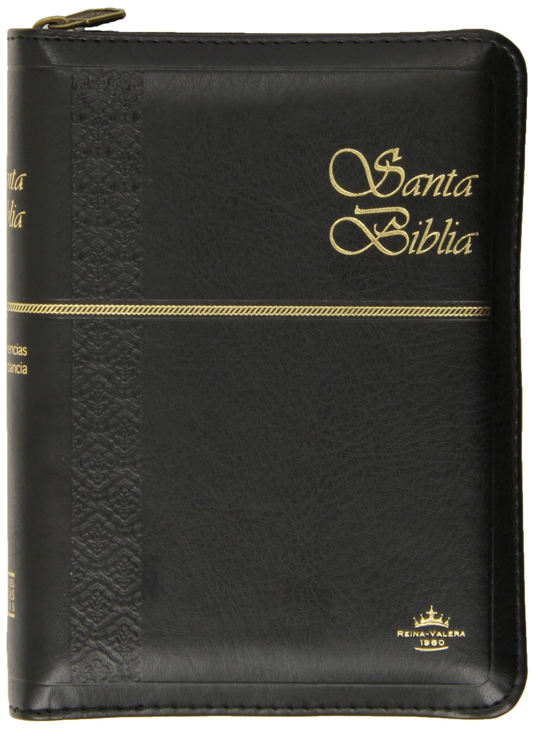SANTA BIBLIA REINA VALERA 1960 NEGRA (BOLSILLO C/ CIERRE)