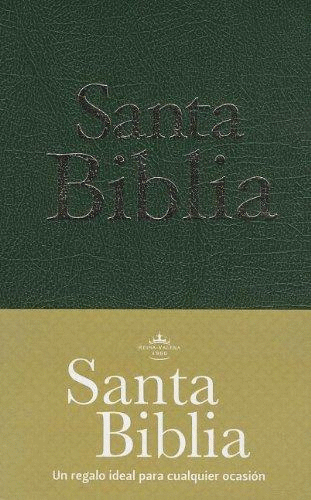SANTA BIBLIA REINA VALERA 1960 VERDE IMITACION PIEL ORILLA VERDE