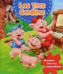 TRES CERDITOS LOS (INFANTIL MAS ROMPECABEZAS)