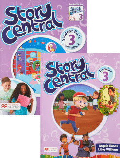 STORY CENTRAL 3 STUDENT BOOK + READER + EBOOK