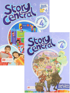 STORY CENTRAL 4 STUDENT BOOK + READER + EBOOK