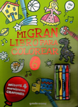 MI GRAN LIBRO PARA COLOREAR   VERDE
