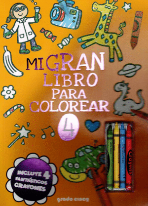 MI GRAN LIBRO PARA COLOREAR   NARANJA