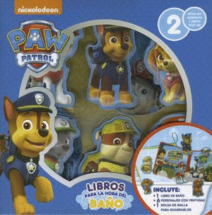 PAW PATROL LIBROS PARA LA HORA DEL BAO