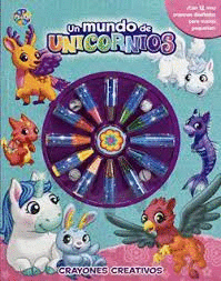 UN MUNDO DE UNICORNIOS CRAYONES CREATIVOS