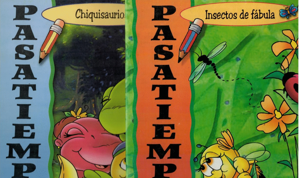 PASATIEMPOS INSECTOS DE FABULA Y CHIQUISAURIOS