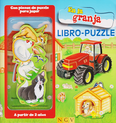 EN LA GRANJA LIBRO PUZZLE